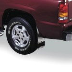 Putco Universal Stainless Steel Mud Flaps Rear SIngle Wheel