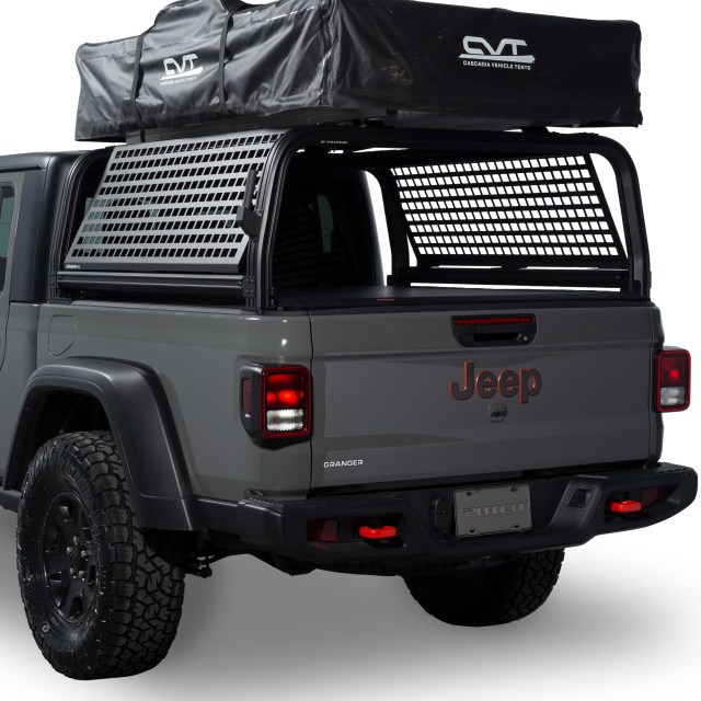 Putco Venture TEC Rack for Jeep Gladiator works with Tonneau Covers