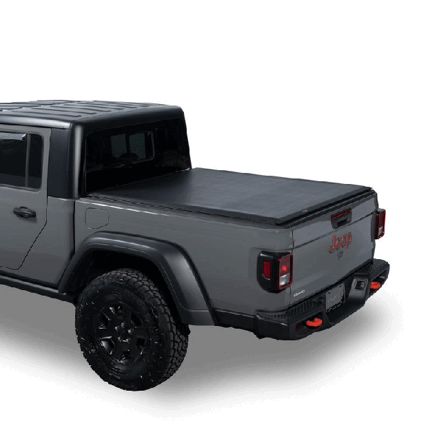 Putco Venture Tec Rack for Jeep Gladiator with Tonneau Cover, extremely modular for your exact needs.