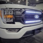 Putco Virtual Blade DRL on Ford F-150 2022 Showcased at the SEMA show.