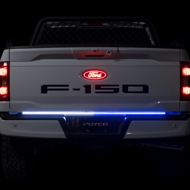 Putco Work Freedom Blade LED Light Bar-White and Blue - Blue and White Pattern