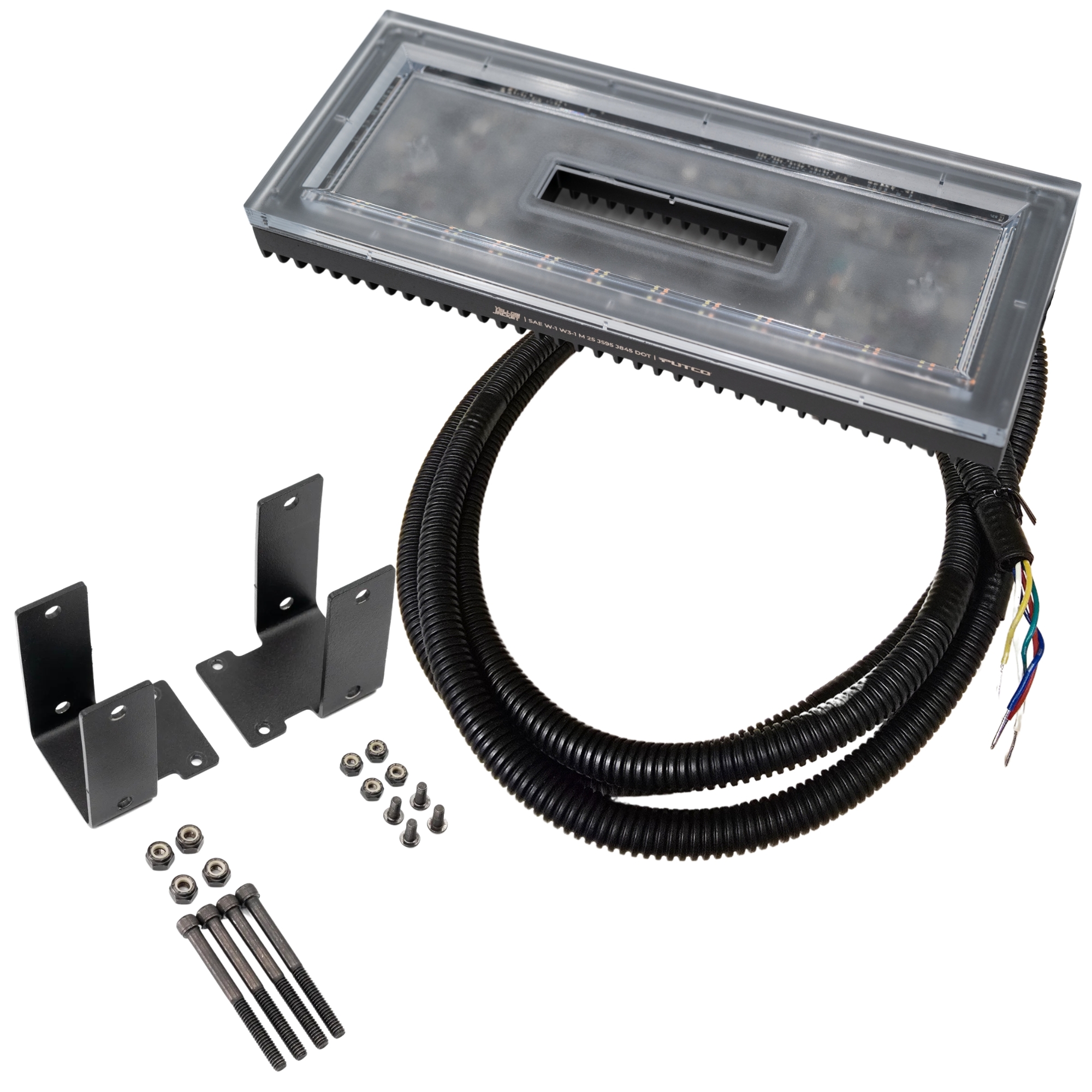 Putco YellowJacket LED Strobe Light with BackRack Mount