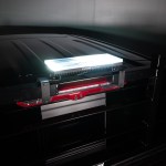Putco YellowJacket LED Rooftop Strobe Light Bar with BackRack Mount - White Close Up