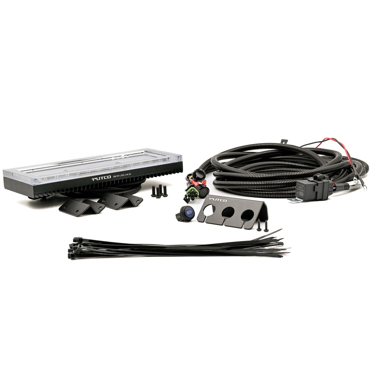 Putco YellowJacket LED Rooftop Strobe Light Bar with Quick Connect