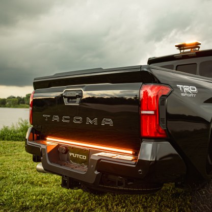 Putco YellowJacket Roof Top LED Light Bar With Third Brake Light Mount Bracket - Toyota Tacoma-Amber Lights