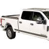 Putco Ford SuperDuty Logo Stainless Steel Rocket Panels Ford SuperDuty Logo Stainless Steel Rocket Panels