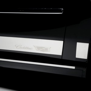 Cadillac Logo Stainless Steel Rocker Panels