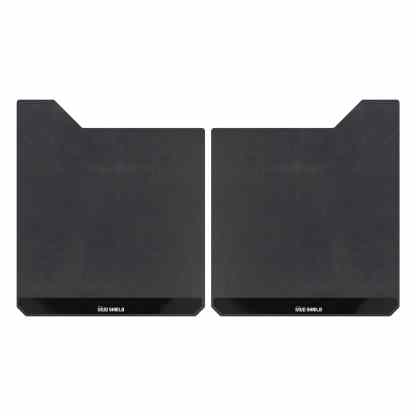 Large Mud Shields With Anti-Sail Plate 23"x20"