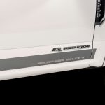 Ford SuperDuty Logo Stainless Steel Rocket Panels