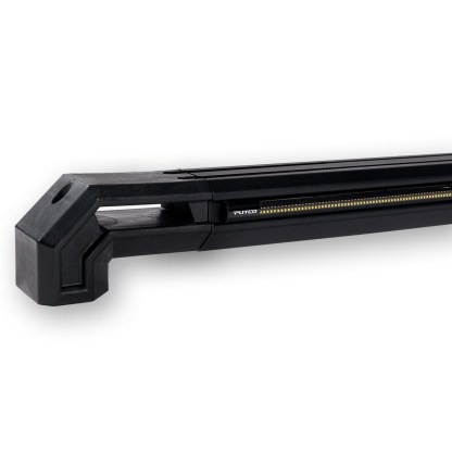 You can mount a Blade LED Light Bar or a Work Blade to the TEC Rails