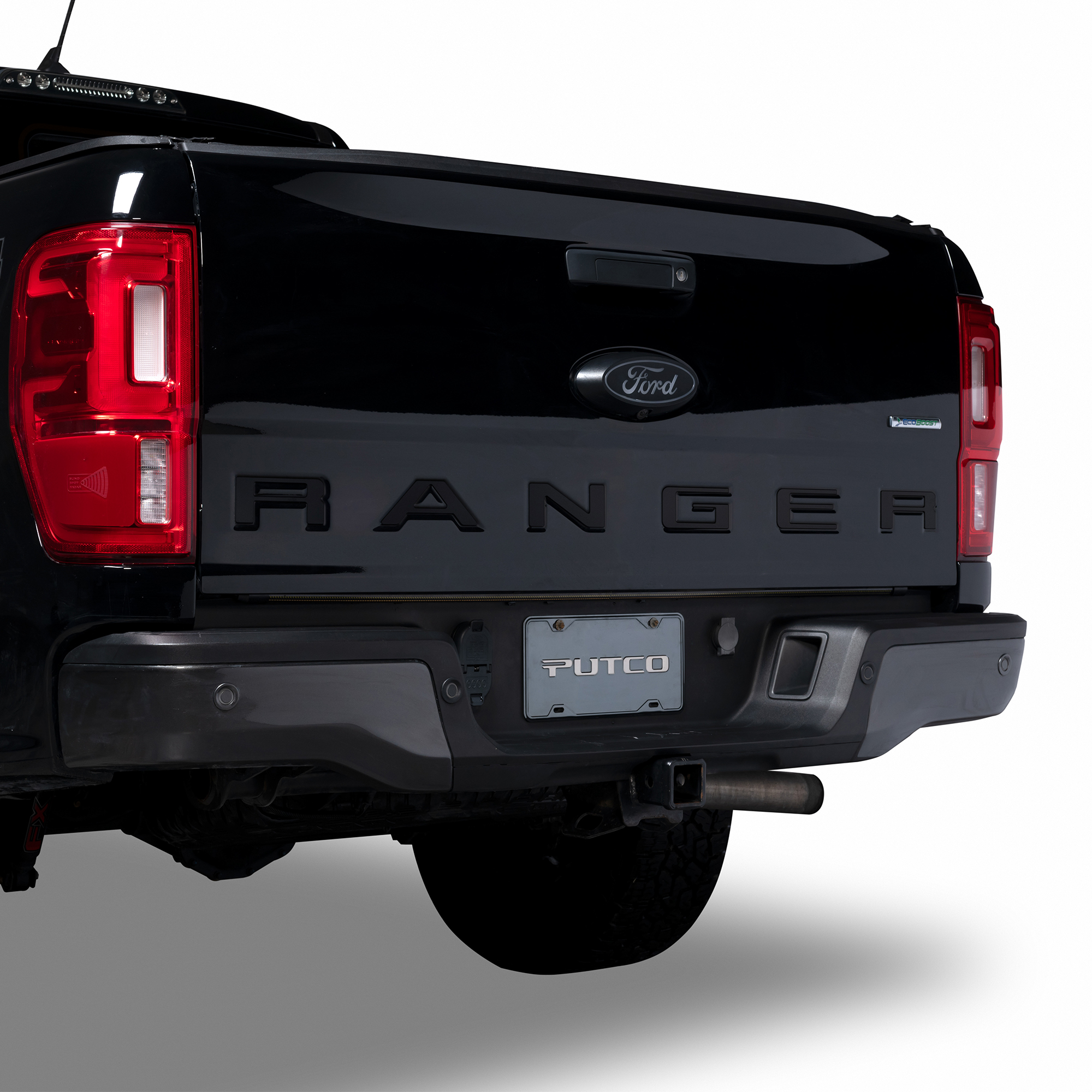 Ford Ranger w/Matte Black Tailgate Lettering Kit Ford Ranger w/Matte Black Tailgate Lettering Kit