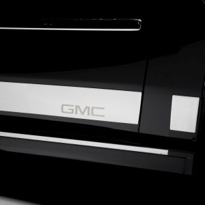 Rocker Panels with GMC Logo Laser Etched