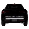 Santa Cruz Tailgate Lettering Kit - Stainless Steel - Back View