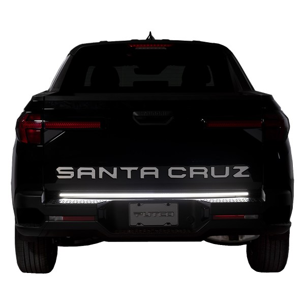 Santa Cruz Tailgate Lettering kit - Stainless Steel - Back View