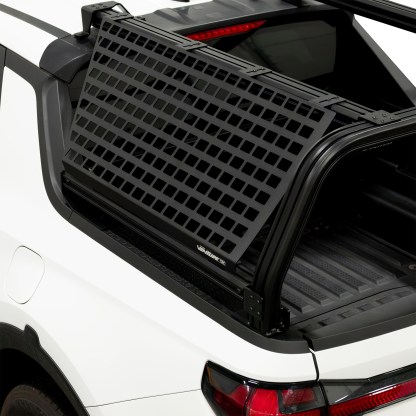 Driver side full-length MOLLE panel for Hyundai Santa Cruz.
