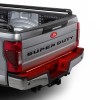 Silver Super Duty w/ Putco Matte Black Tailgate Letter Kits Silver Super Duty w/ Putco Matte Black Tailgate Letter Kits