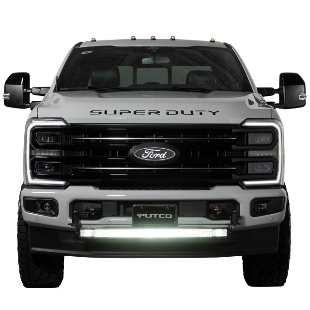 Super Duty featuring Denominator, hood lettering kit, and Luminix Emblem