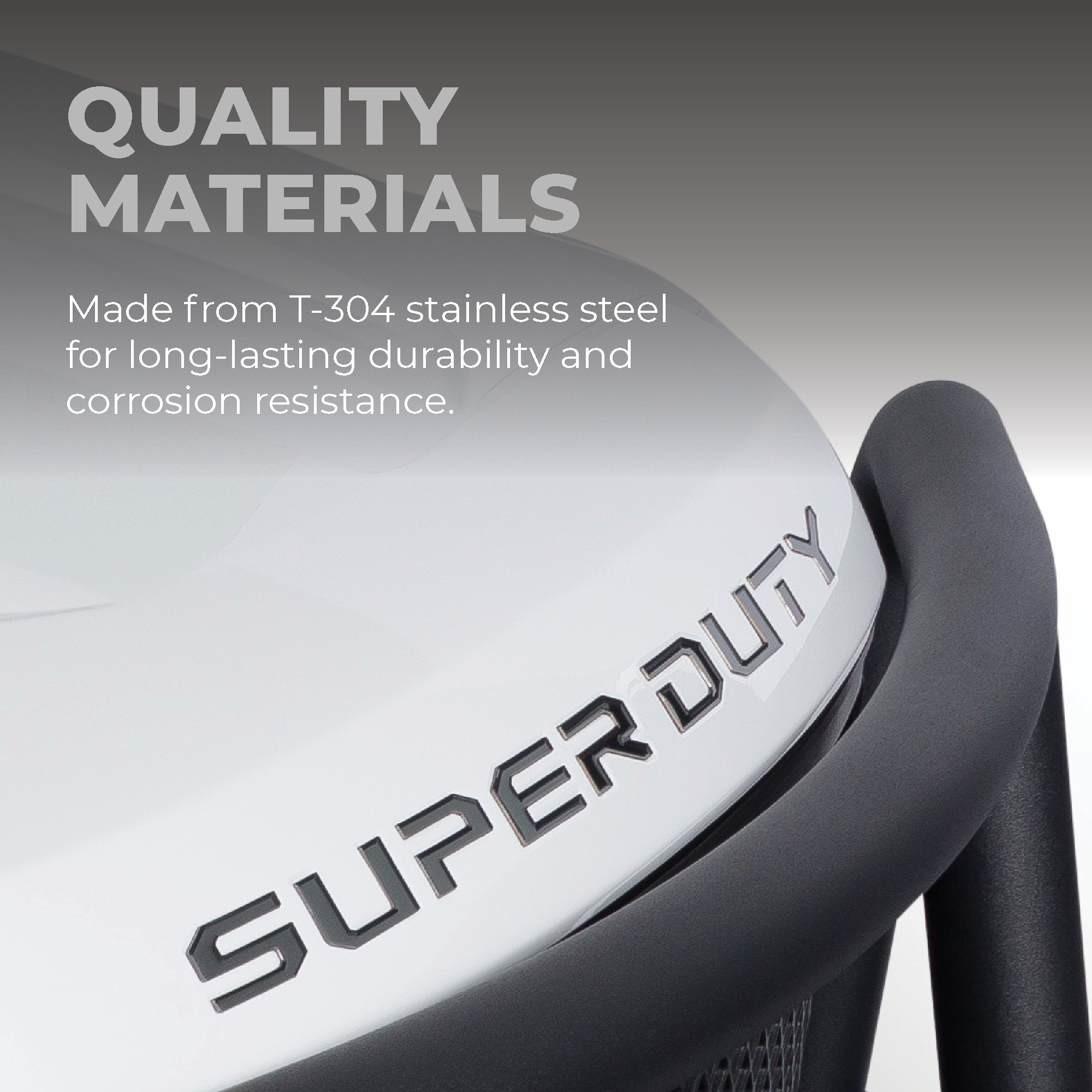 Super Duty Hood Letter Kit - Quality Materials - Infographic