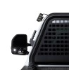 Super Duty Truck Bed Setup with MOLLE Rack, Grab Handles, and Auxiliary Pod Lights