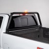 Programmable Amber/White LED Warning Beacon Mounted to Open Frame Cab Rack
