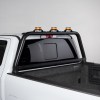 Amber LED Strobe Beacon for Fleet Safety Mounted to Open Frame Cab Rack