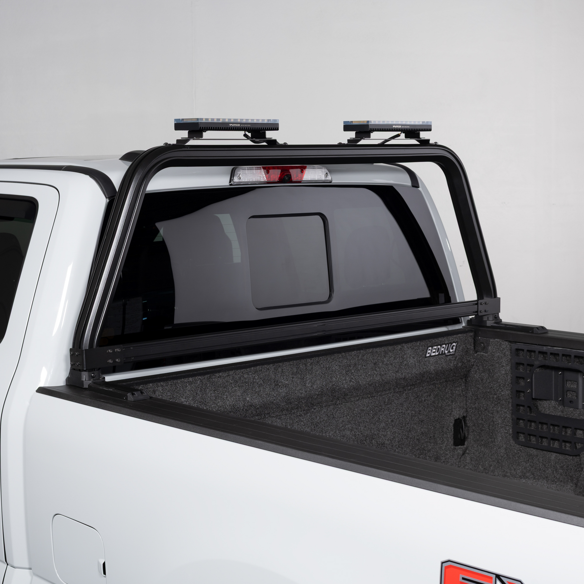 YellowJacket 360° Strobe Beacon on Open Frame Cab Guard YellowJacket 360° Strobe Beacon on Open Frame Cab Guard