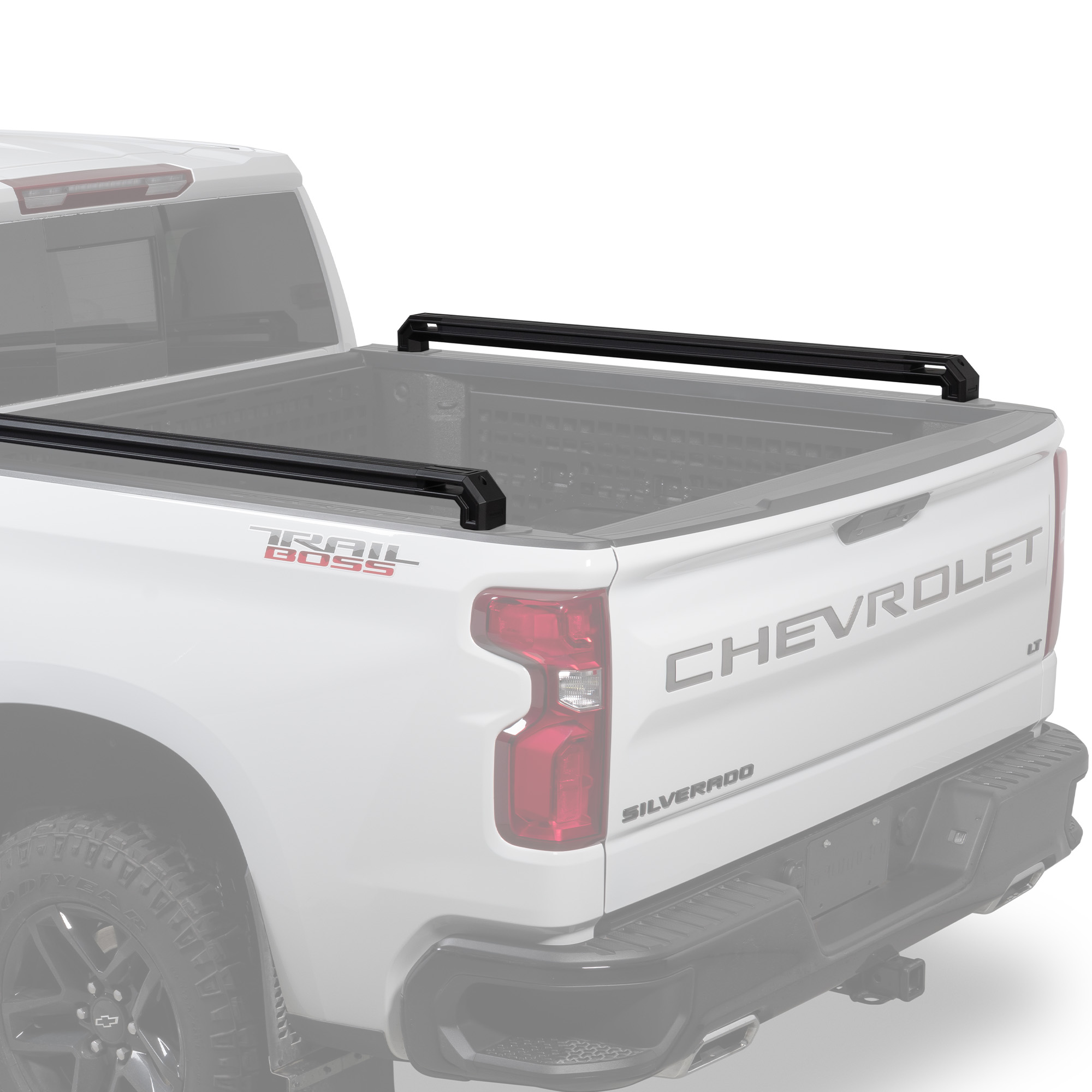 Chevy Silverado greyed out with TEC Rails Chevy Silverado greyed out with TEC Rails