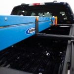 This low-profile rack is ideal for contractors, offering quick access to ladders and other long items.