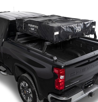 Center Stanchions Shown with Elevated Cross Bars and Tent (Cross Bars & Tent Sold Separately)