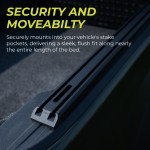 TEC Skin is secure and delivers a sleek fitting along the truck bed.