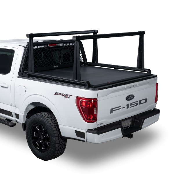 Ultimate HD Cross Rails 27 inch on Ford F-150 Side View