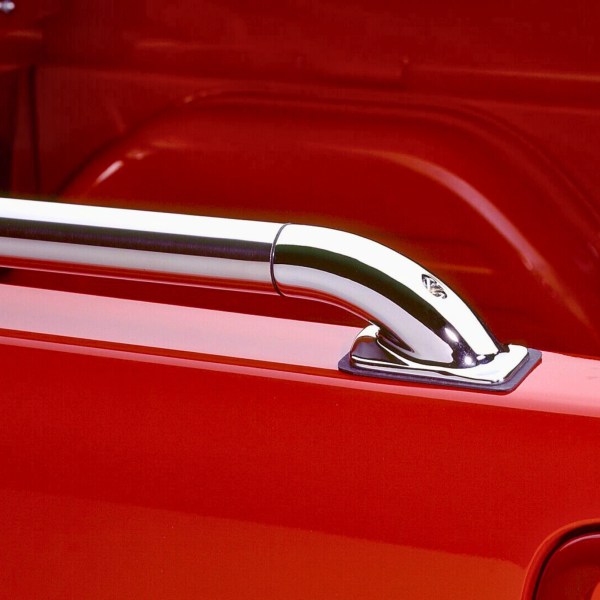 Upgrade your pickup with Putco SSR locker side bed rails. Featuring a flawless chrome finish