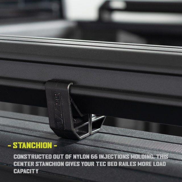 STANCHION - These center supports increase the weight capacity of your TEC rails instantly.