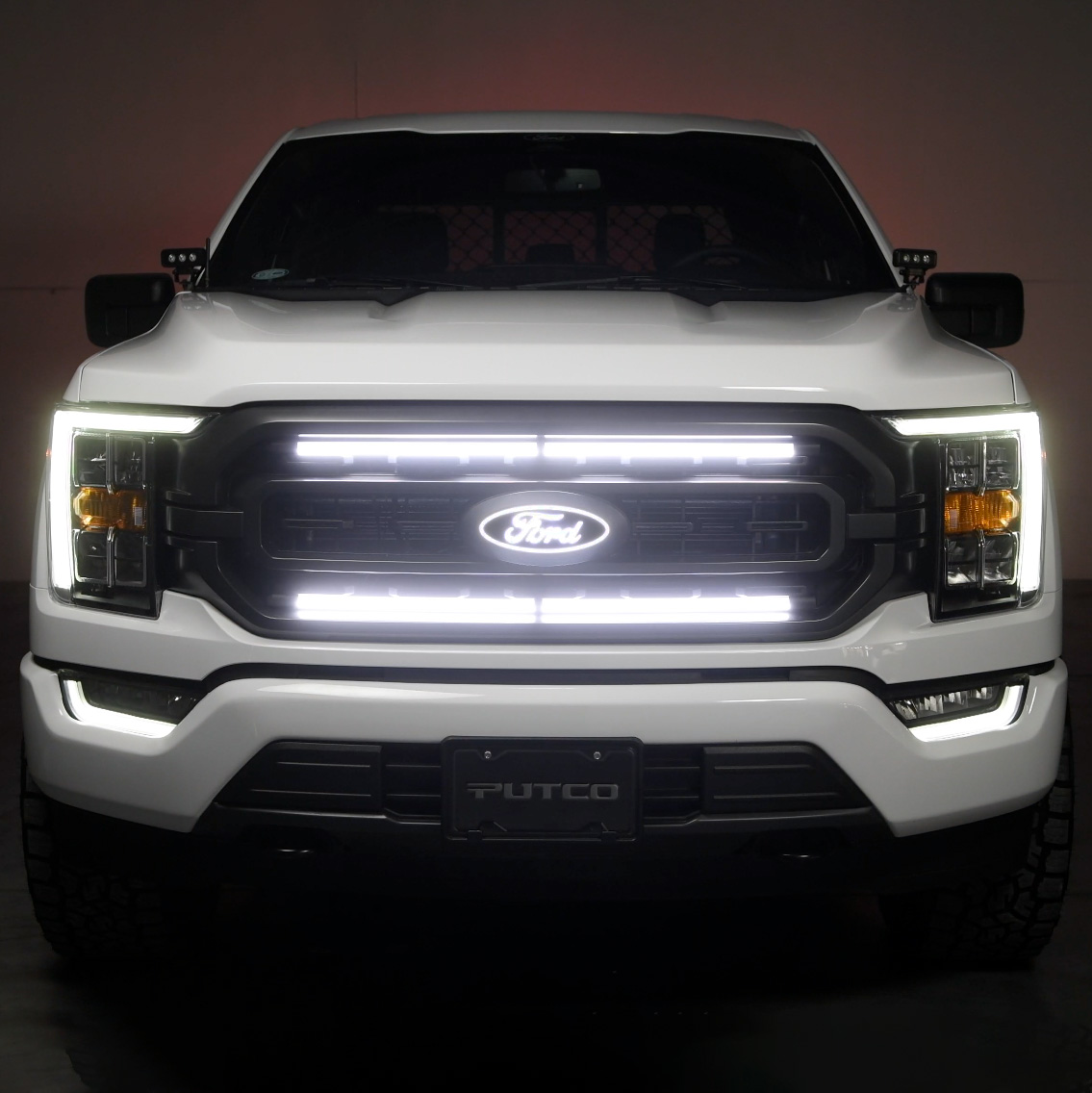 Putco virtual drl blade led grille light bar universal fit 