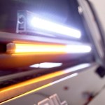 Work Blade Amber Blue Strobe Light Bars