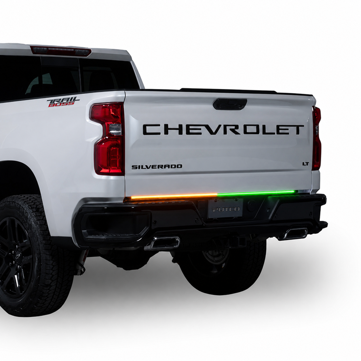 Work Blade - Split Green and Amber 2 Putco Amber Green & White Work Blade™ LED Warning Light Bar