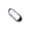 Features a wide beam that projects to the front and sides for strong multi-angle visibility Features a wide beam that projects to the front and sides for strong multi-angle visibility