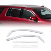 Suburban / Yukon - 4 Piece Chrome Window Visor Kit Suburban / Yukon - 4 Piece Chrome Window Visor Kit