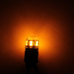 LumaCore Amber LED Bulb Illuminated