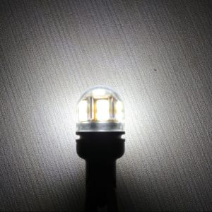 LumaCore White LED Bulb Illuminated