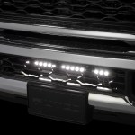 Luminix LED Light Bar Mounted in Grille of Ram