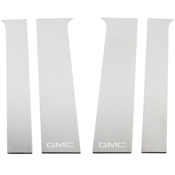 Putco GMC Logo Stainless Steel Pillar Post Trim Kit - 4 piece
