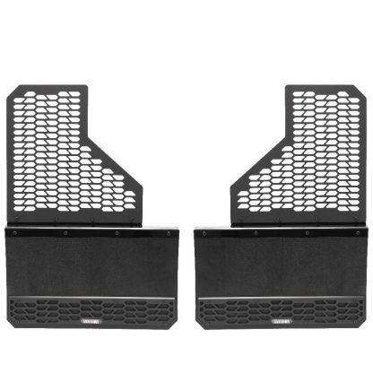 Putco Black Hex Mud Flaps
