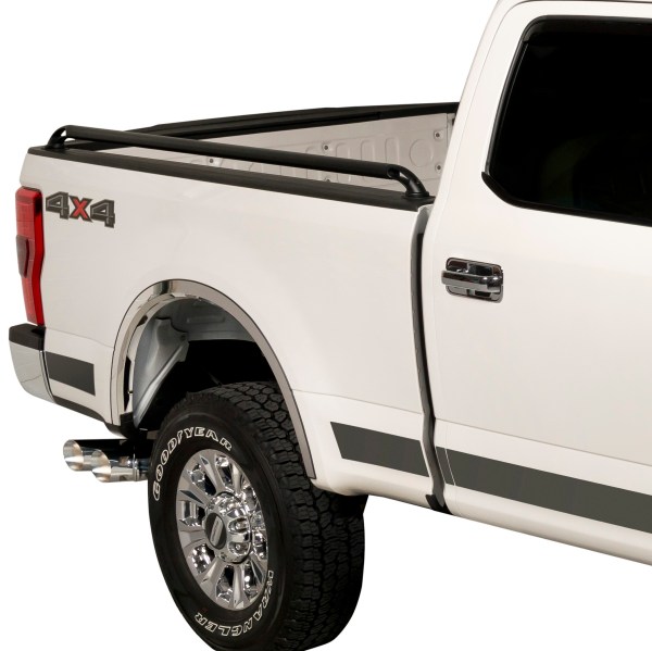 Putco Black Locker Side Truck Bed Rails - Ford Super Duty