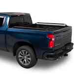 Black Locker Truck Bed Rails on Chevy