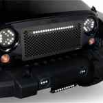 Putco Boss LED Grilles Wrangler