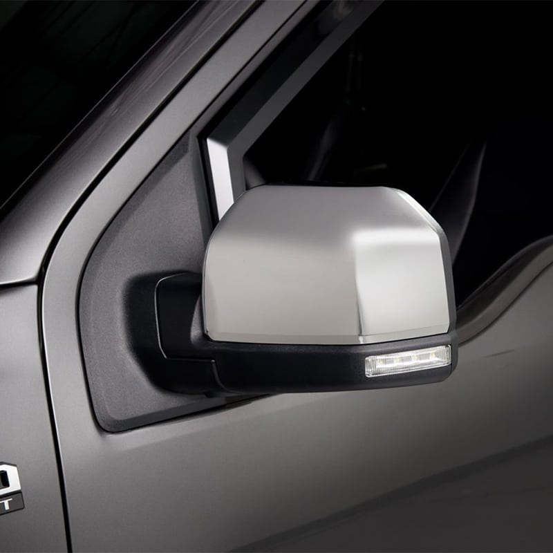 thumbnail image 2 of Chrome ABS Side Mirror Covers For 99-06 Chevy Silverado/GMC Sierra 1500 2500 3500 (Pair) 2 of 6