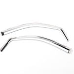 Chrome Window Visors - Front Set