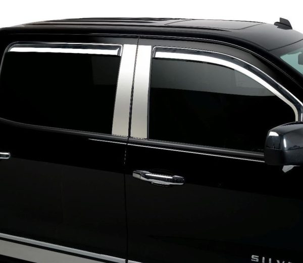 Chrome rain guards for dodge ram 1500 discount