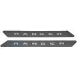 Putco Ford Ranger Logo Black Platinum Door Sill Plates 95144bpf